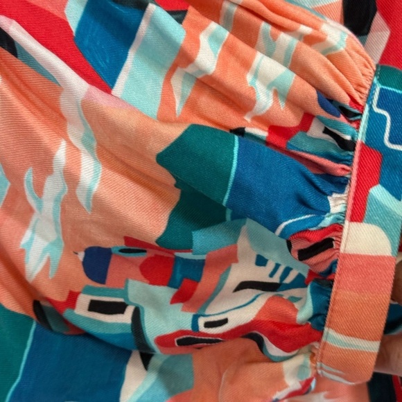 Corey Lynn Calter Free People Lola top Capri Print Small NWT - Picture 8 of 10